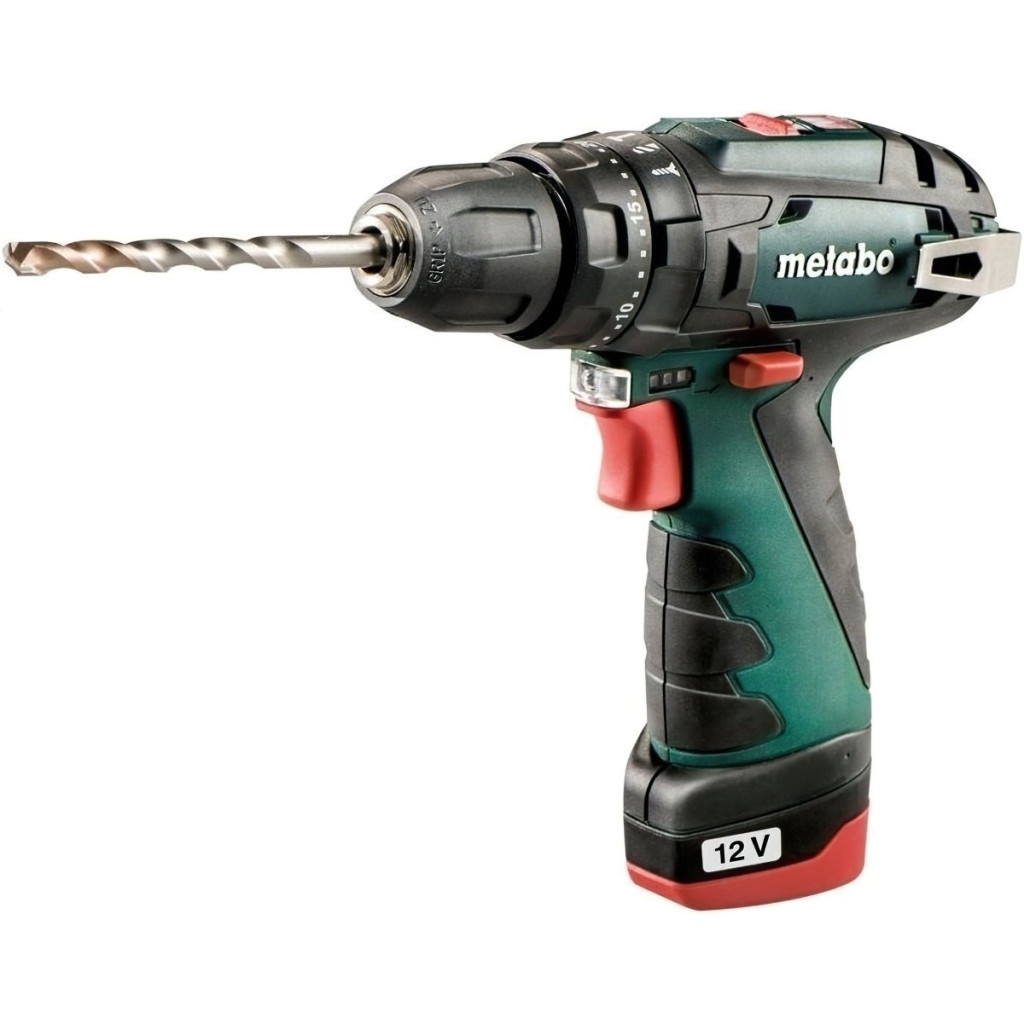 Шуруповерт Metabo PowerMaxx SB BL 12В, 2х2Ah, 20·38Нм, 0-400·0-1500об/хв (601784500) Шуруповерт Metabo PowerMaxx SB BL 12В, 2х2Ah, 20·38Нм, 0-400·0-1500об/хв (601784500)