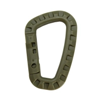 Карабін туристичний Tramp Набір 3 шт пластикових Green (UTRA-304-green)