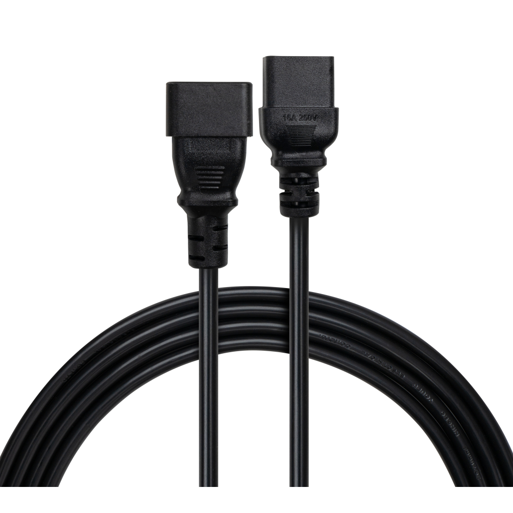 Кабель живлення C19 to C20 1.8m 1.5mm2 copper Vinga (VYPCC19201815CU)