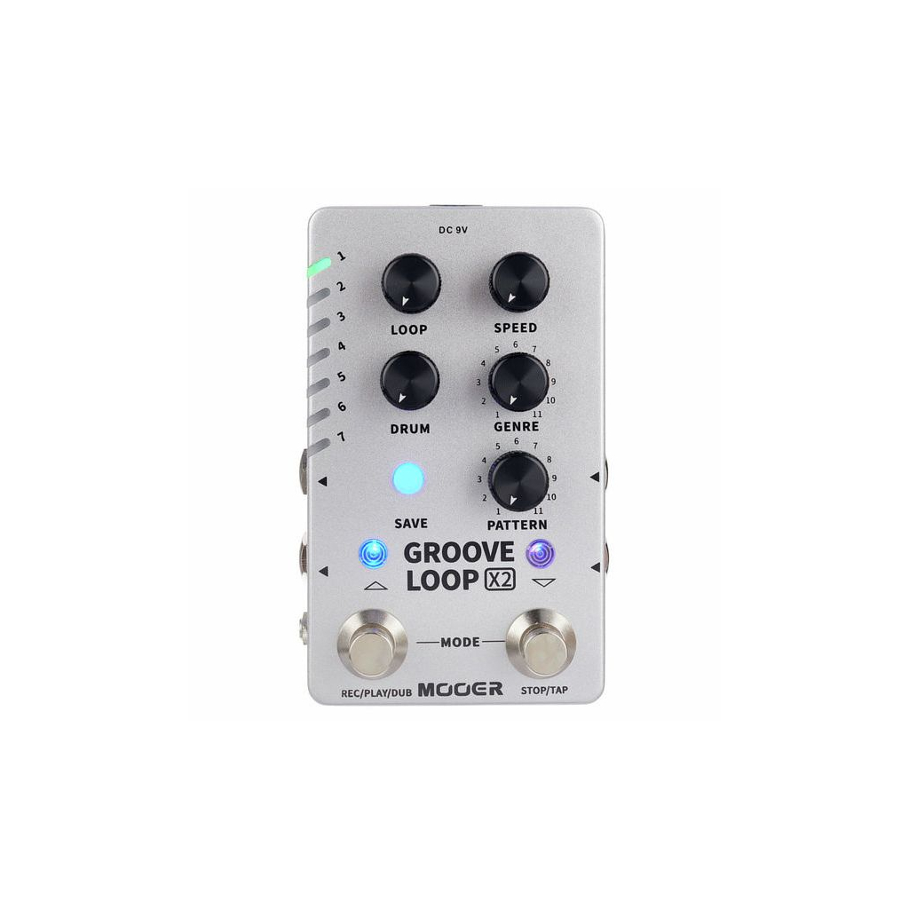 Педаль ефектів Mooer Groove Loop X2