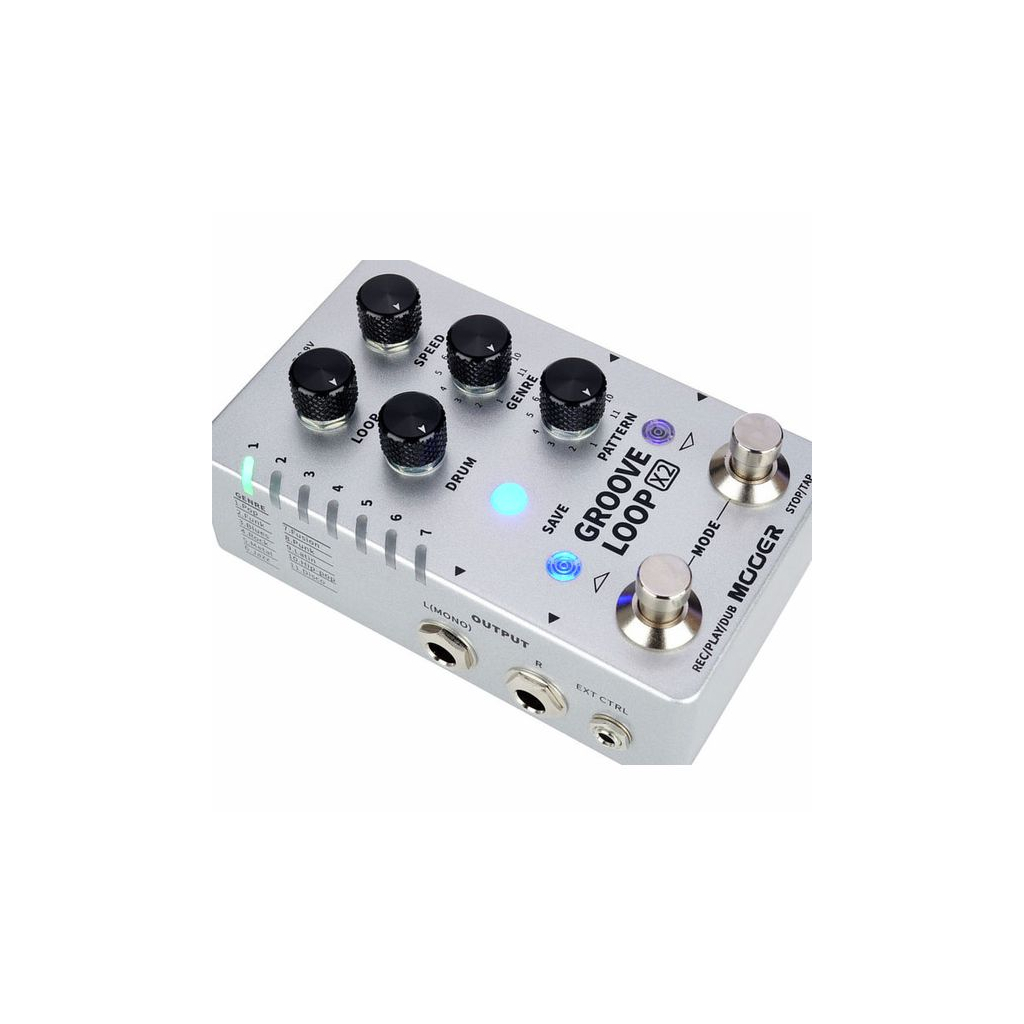 Педаль ефектів Mooer Groove Loop X2