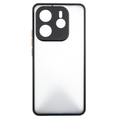 Чохол до мобільного телефона Dengos Matte Xiaomi Redmi Note 14 5G (Black) (DG-TPU-MATT-155)