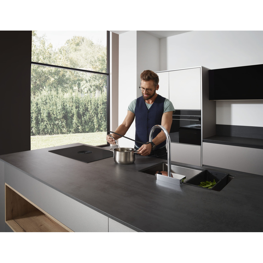 Змішувач Hansgrohe Aquno Select M81 , 22 см, хром (73837000)