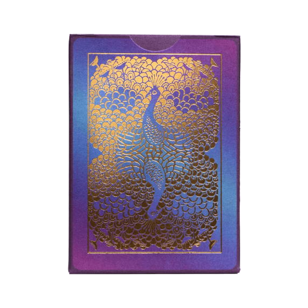 Гральні карти Bicycle Peacock (purple) (ВР_КГБПП)