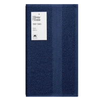 Towel ARDESTO Essence 100% cotton, dark blue 50x90 cm (ART2250DB)