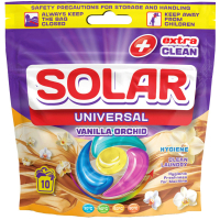 Capsules for washing Solar Household Universal Vanilla Orchid 10 pcs. (4820269930278)