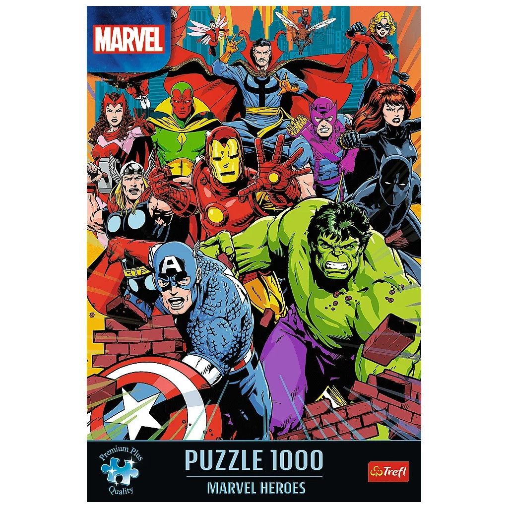 Пазл Trefl Marvel Heroes Герої 1000 елементів (5900511108811) Пазл Trefl Marvel Heroes Герої 1000 елементів (5900511108811)