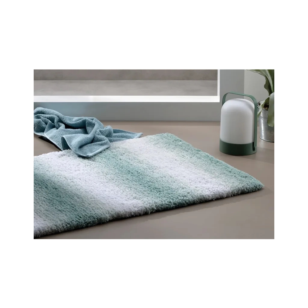 Килимок для ванної Kela Ombre, морозно-блакитний, 80х50х3.7 см (23569) (00000026369)