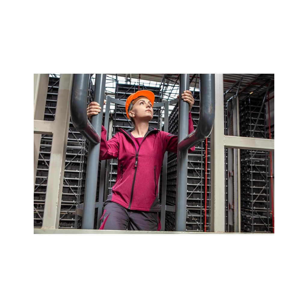 Каска захисна Neo Tools пластик поліпропілен HDPE, пряжка для регулювання, помаранчева (97-205)