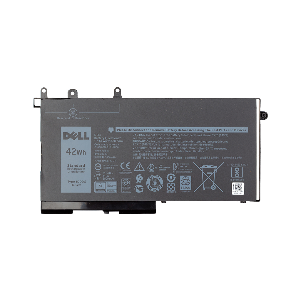 Акумулятор до ноутбука DELL Latitude E5280 (3DDDG) 11.4V 3500mAh PowerPlant (NB441334)