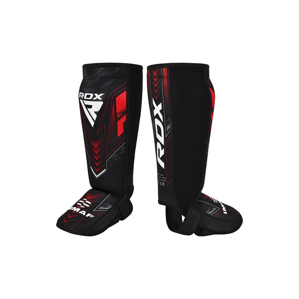 Захист гомілки і стопи RDX Neoprene Shin Instep IMMAF-1 Red XL (SGN-IMF-1R-XL)