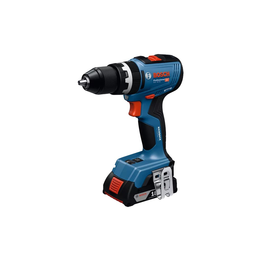 Шуруповерт Bosch Professional GSB 18V-65 18В 3165Нм 0-2100обхв 1.12кг без АКБ та ЗП (0.601.9N3.300)