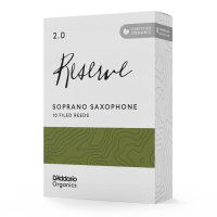 D'Addario Organic Reserve Sax Reed - Soprano Sax #2.0 - 10 Pack (ODIR1020)