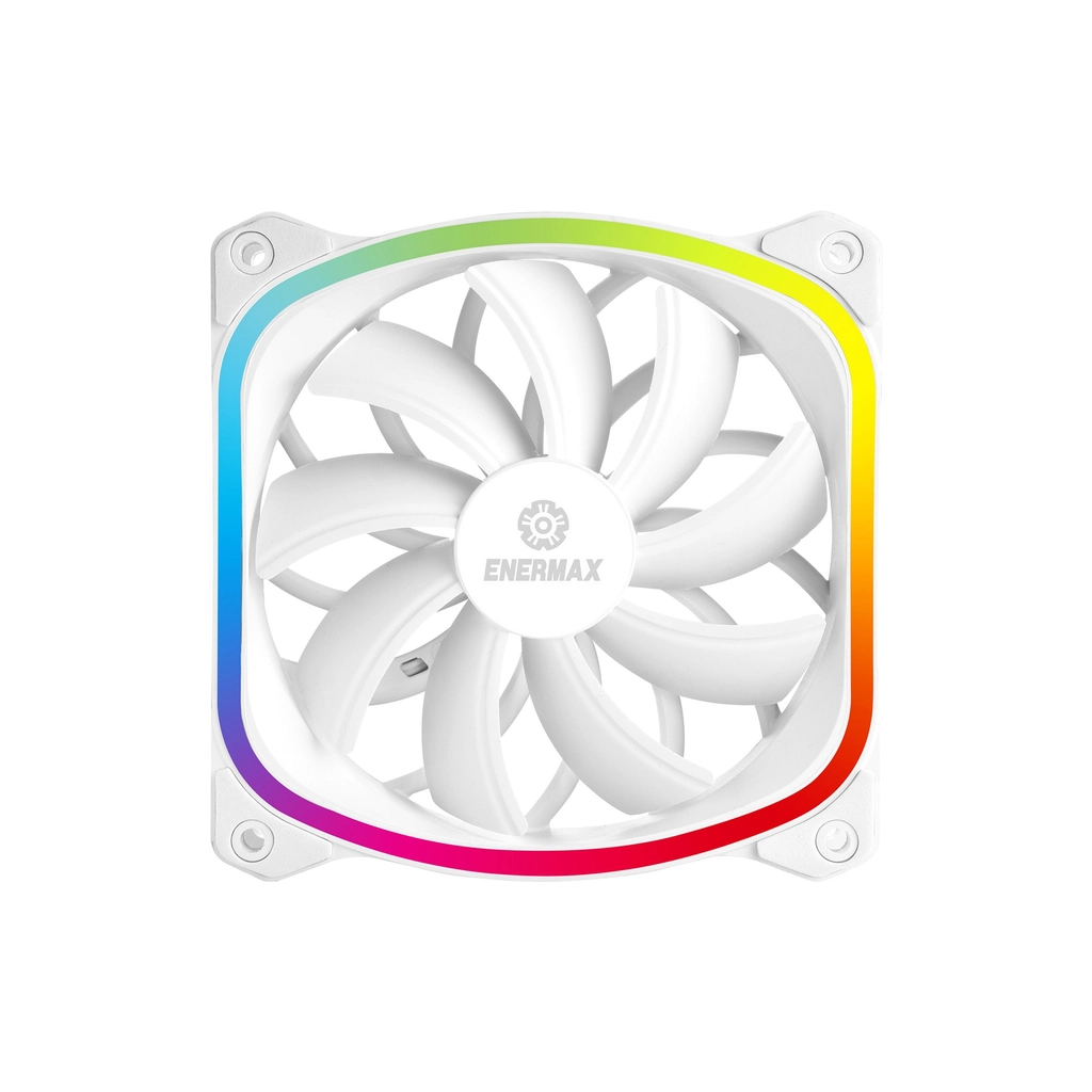 Кулер до корпусу Enermax SquA RGB White (UCSQARGB12P-W-SG) Кулер до корпусу Enermax SquA RGB White (UCSQARGB12P-W-SG)