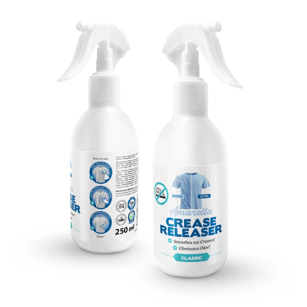 Засіб для прасування Amarella Праска-спрей розгладжувач складок Classic 250 мл (5907100190172)