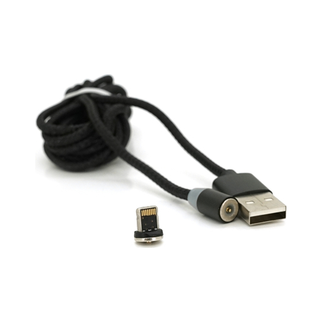 Дата кабель USB 2.0 to Lightning 2.0m 2A magnetic nylon black PiPo (18166) Дата кабель USB 2.0 to Lightning 2.0m 2A magnetic nylon black PiPo (18166)