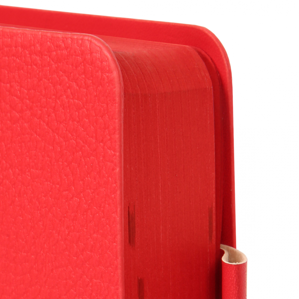 Тижневик Leo planner А5 датований 2026 "Binario", м'який, червоний, 368 сторінок (252642) Тижневик Leo planner А5 датований 2026 "Binario", м'який, червоний, 368 сторінок (252642)