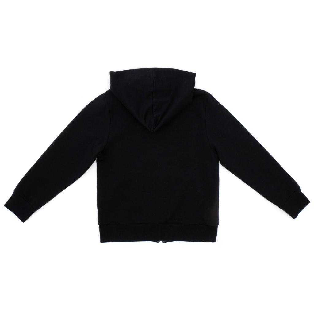 Кофта дитяча Breeze на блискавці (22286-134B-black) Кофта дитяча Breeze на блискавці (22286-134B-black)