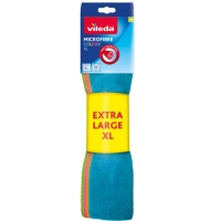 Серветки для прибирання Vileda Colors XL Мікрофібра 4 шт. (4023103147232)