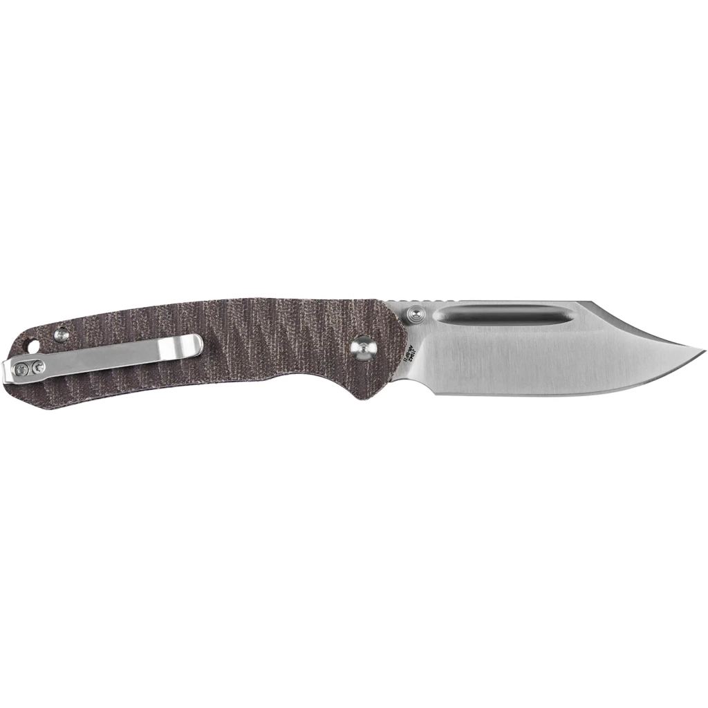 Ніж CJRB Bowie Pyrite AR-SFII Micarta OD Green (J1942-ODG)