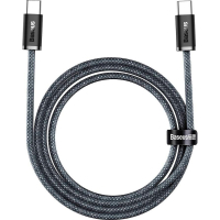 Дата кабель USB-C to USB-C 2.0m 100W slate gray Baseus (CALD000316)