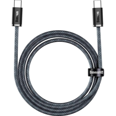 Дата кабель USB-C to USB-C 2.0m 100W slate gray Baseus (CALD000316)