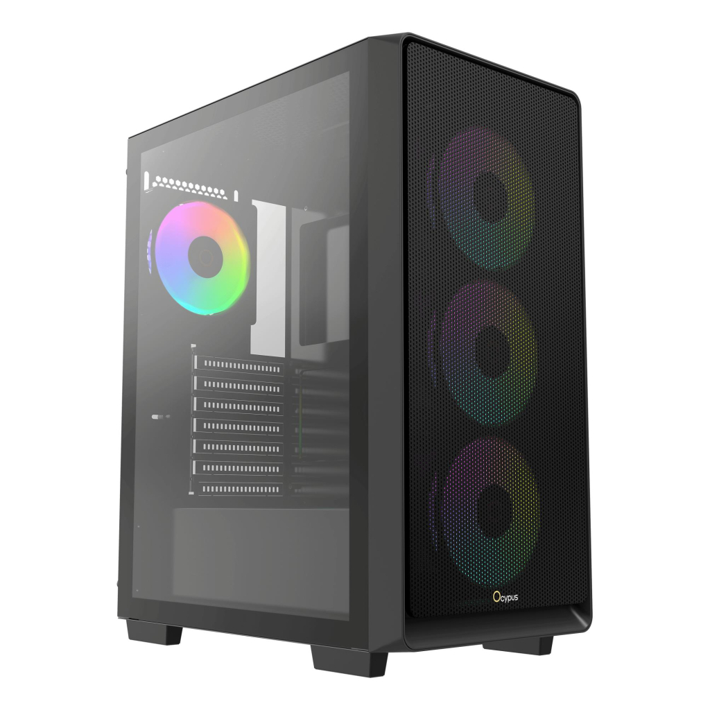 Корпус для ПК OCYPUS GAMMA C60 BK ARGB (GAMMA-C60-BKG400XX-GL) Корпус для ПК OCYPUS GAMMA C60 BK ARGB (GAMMA-C60-BKG400XX-GL)