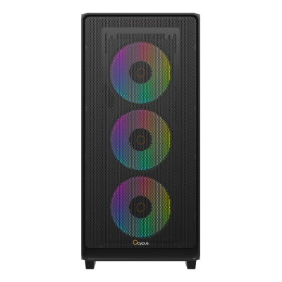 Корпус для ПК OCYPUS GAMMA C60 BK ARGB (GAMMA-C60-BKG400XX-GL)