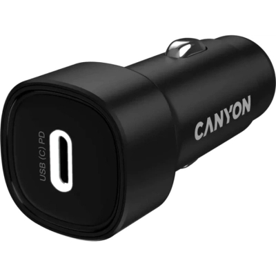 Зарядний пристрій Canyon USB-C PD30W black (CNE-CCABR2C)