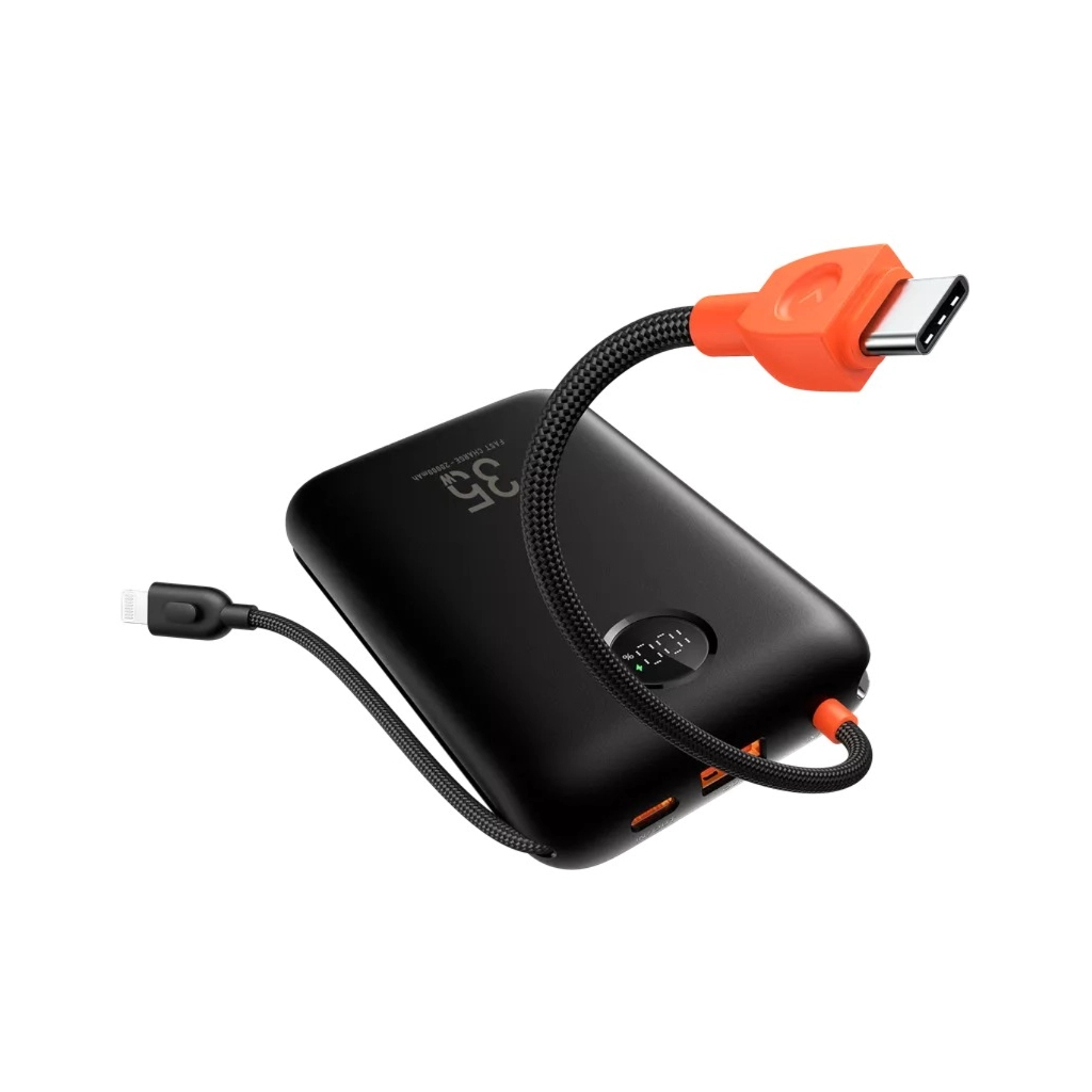 Батарея універсальна VEGER 30000mAh K3 35W PD QC3.0 black (6977525750137)