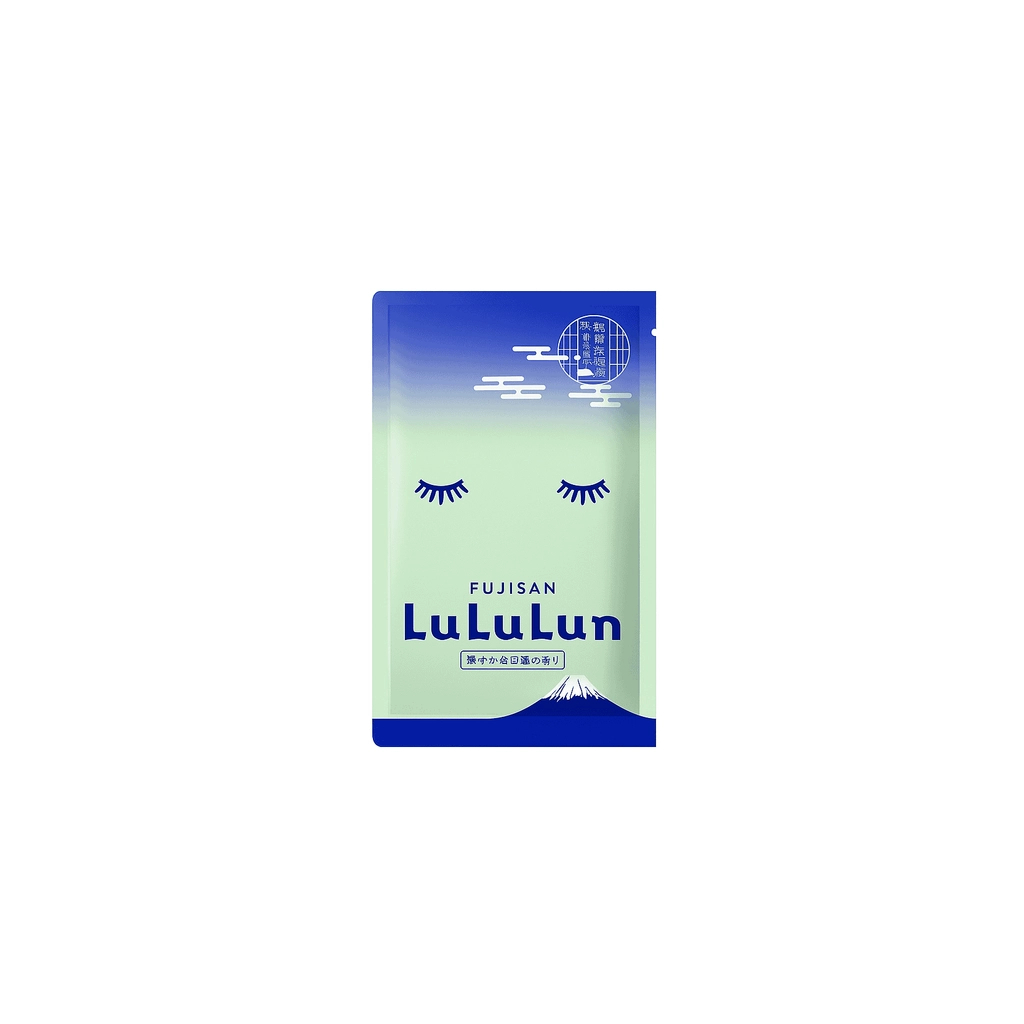 Маска для обличчя Lululun Face Mask Fuji Clear Stream Зволожуюча з джерельною водою з гори Фудзі 1 шт х 5 уп (4580794011490)