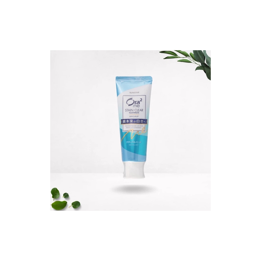 Зубна паста Sunstar Ora2 Me Natural Mint Для білизни зубів та проти нальоту 130 г (4901616011007)