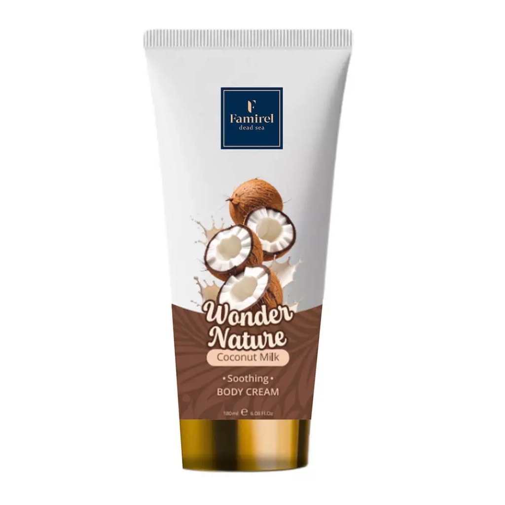 Крем для тіла Famirel Wonder Nature Coconut Milk Body Cream 180 мл (7290114086110)