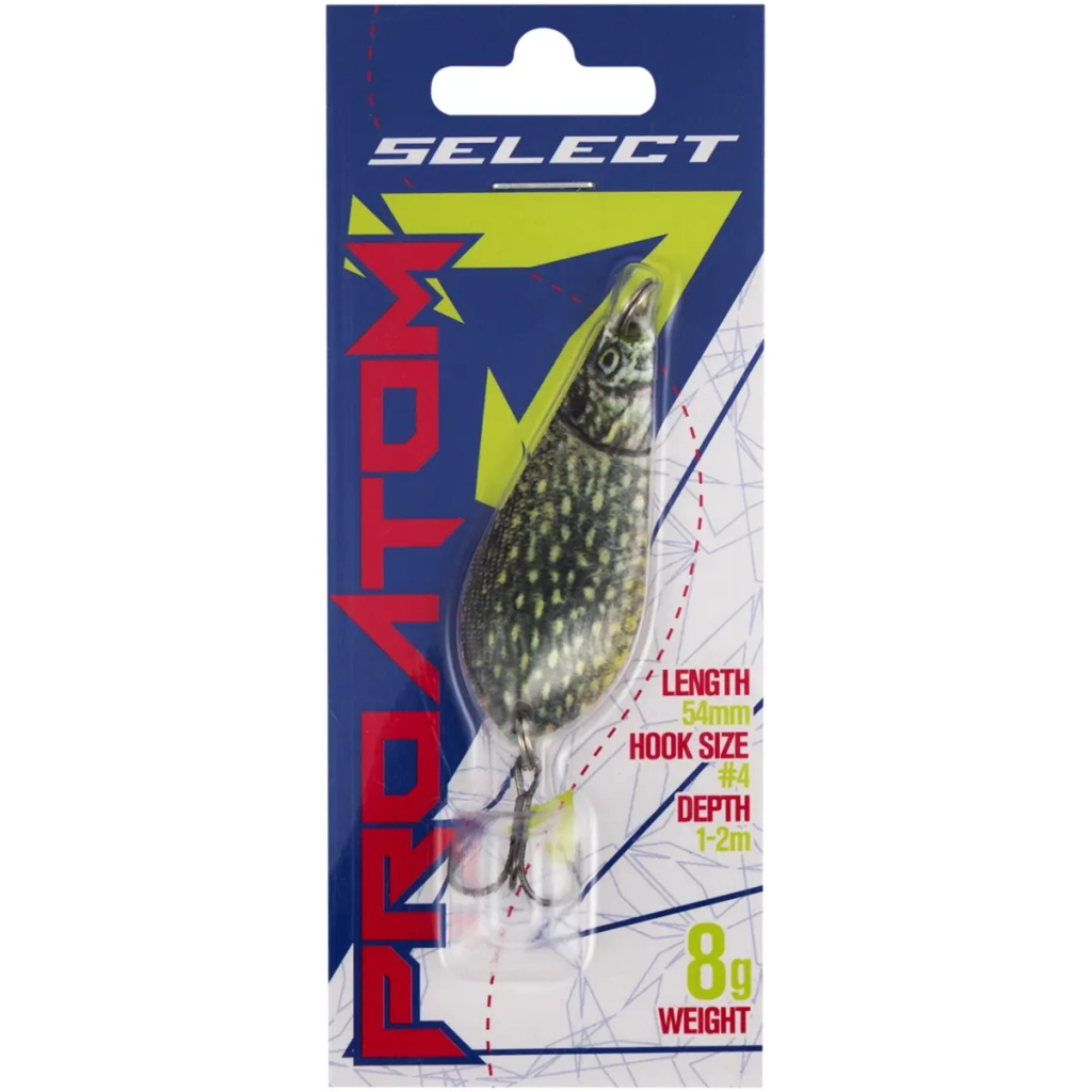 Блешня Select ProAtom 8.0g 54mm S51 (1870.77.30) Блешня Select ProAtom 8.0g 54mm S51 (1870.77.30)