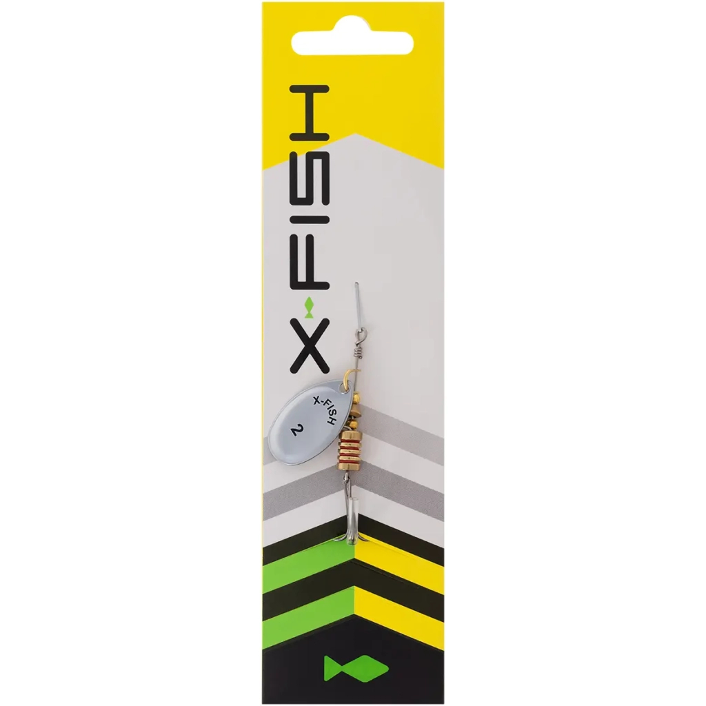 Блешня X-Fish Stark 4.5g 2 Silver (1917.05.70) Блешня X-Fish Stark 4.5g 2 Silver (1917.05.70)
