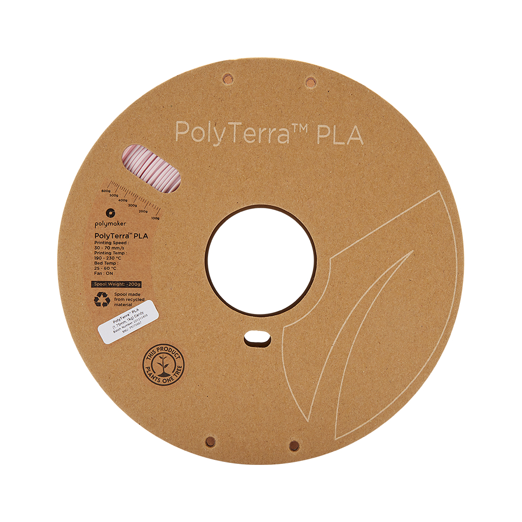 Пластик для 3D-принтера Polymaker PLA PolyTerra 1,75mm 1kg CANDY (PM70867)