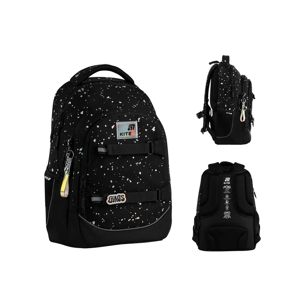 Рюкзак шкільний Kite Education teens 727M Holographic (K26-727M-1)