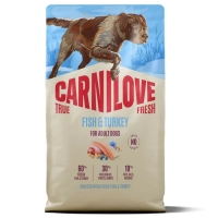 Dry food for dogs Carnilove True Fresh Fish & Turkey 4 kg (8595602582075)