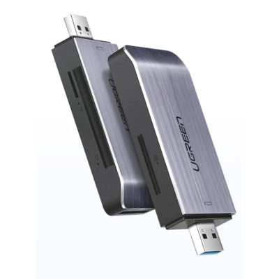 Зчитувач флеш-карт USB-A 3.0 to TF/SD/CF/MS Multifunction Card Reader Multi-Read Ugreen (50541)