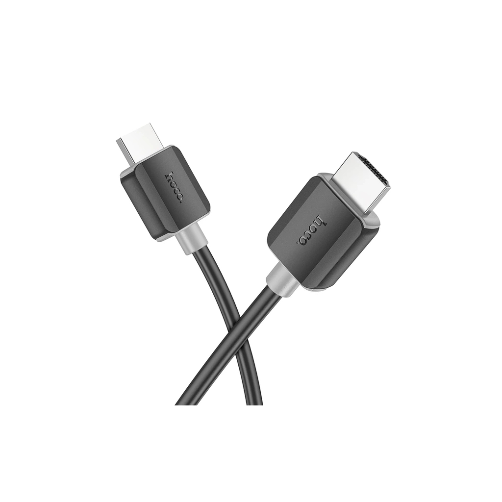 Кабель мультимедійний HDMI M to HDMI M 2.0m V2.0 4K black HOCO (6931474799395) Кабель мультимедійний HDMI M to HDMI M 2.0m V2.0 4K black HOCO (6931474799395)