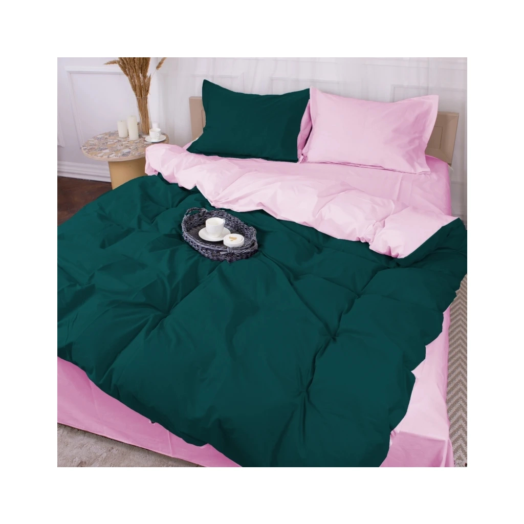 Постільна білизна MirSon Poplin Line 018 + 091 Jasper 143 x 210 (2200006283522)