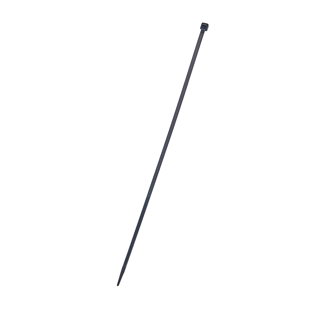 Стяжка Alloid 4.6х350мм, пластик, 100шт./уп., чорний (PC-46350 B) Стяжка Alloid 4.6х350мм, пластик, 100шт./уп., чорний (PC-46350 B)