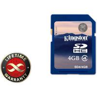 Карта пам'яті Kingston 4Gb SDHC class 4 (SD4/4GB)