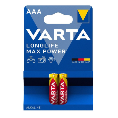 Батарейка Varta LONGLIFE Max Power LR03 * 2 (04703101412)