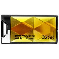 USB флеш накопичувач Silicon Power 32GB Touch 850 Amber USB 2.0 (SP032GBUF2850V1A)