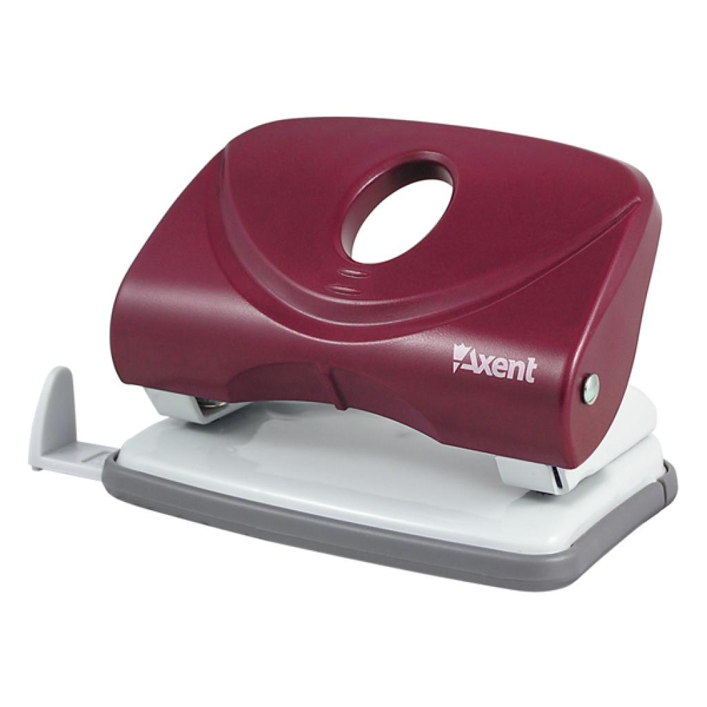 Діркопробивач Axent Welle-2 plastic, 20sheets, red (3820-06-А) Діркопробивач Axent Welle-2 plastic, 20sheets, red (3820-06-А)