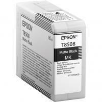 Картридж Epson P800 UltraChrome HD 80ml Mat.Black (C13T850800)