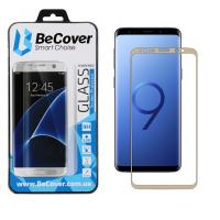Скло захисне BeCover Samsung Galaxy S9+ SM-G965 Gold (704697)