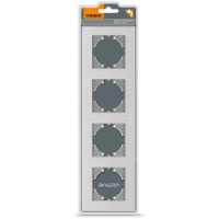 Frame Videx BINERA silver aluminum 4 posts (VF-BNFRA4H-SL)