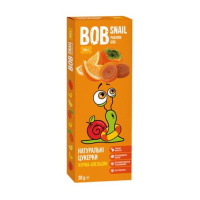 Цукерка Bob Snail Равлик Боб Хурма-Апельсин, 30 г (4820219343196)